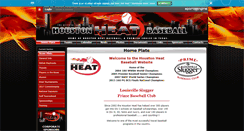 Desktop Screenshot of houstonheat.hardballsystems.com