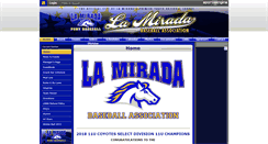 Desktop Screenshot of lmba.hardballsystems.com